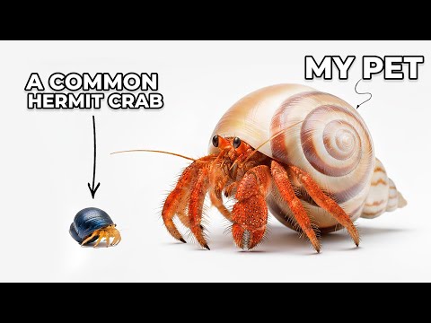 I Got a GIANT Hermit Crab as a Pet (Yes, Really)