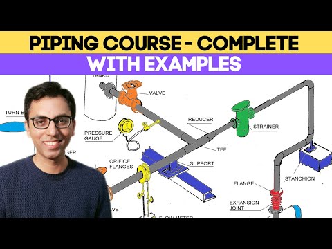 Free Piping Design and Engineering Course | Step by Step Complete Piping Course Guide