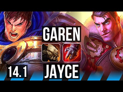 GAREN vs JAYCE (MID) | 8/3/8, Dominating | KR Challenger | 14.1