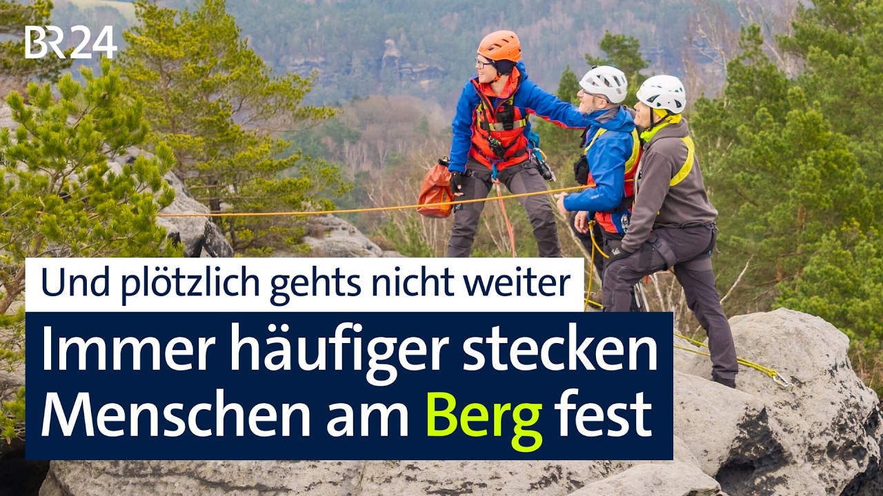Blockierungen am Berg kommen immer häufiger vor | Abendschau | BR24