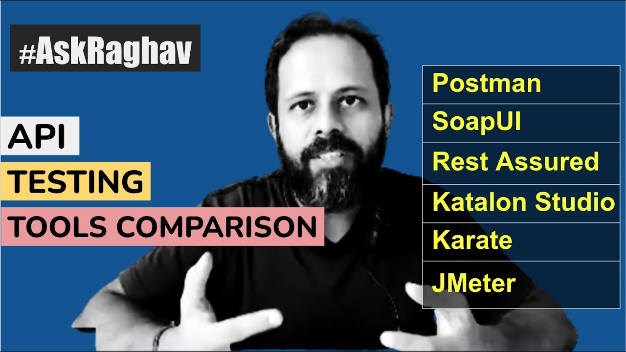 #AskRaghav | This will help you to select the right API Automation Testing Tools |