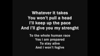 Muse - Survival (Lyrics)