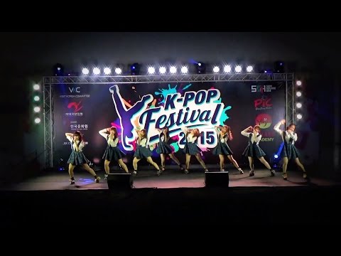 151009 [Wide] Ladyz cover Lovelyz - Ah-Choo (아츄) @K-POP Festival 2015