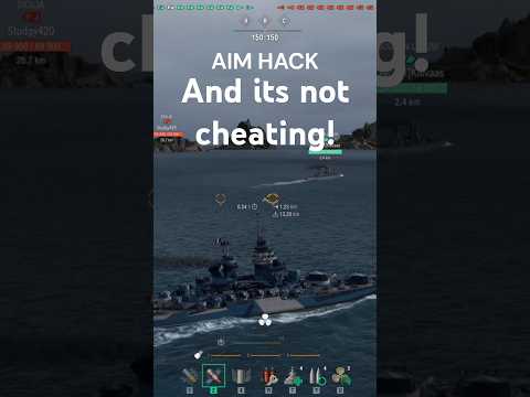 World of Warships: How to use the Aim Hack