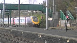 preview picture of video '(HD) Trains passing Kings Norton | 21/01/12'