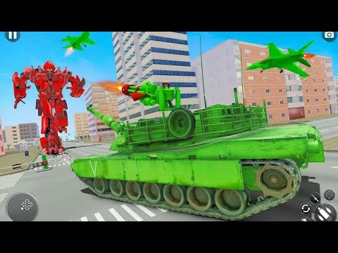 US Army Robot Transforming Tank | Chari Games