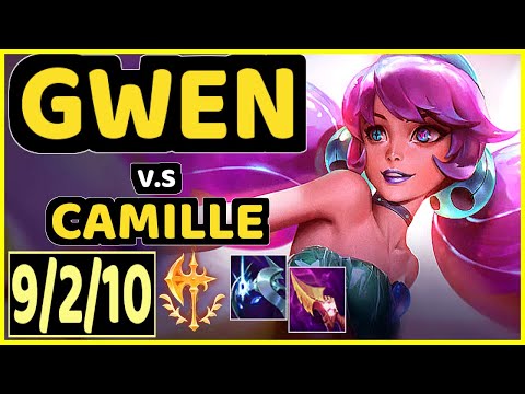 ODOAMNE (GWEN) vs CAMILLE - 9/2/10 KDA TOP CHALLENGER GAMEPLAY - EUW