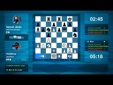 Chess Game Analysis: rivadrus - Sàmah Abdo : 1-0 (By ChessFriends.com)
