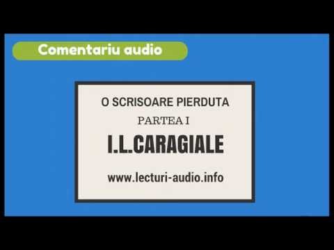 A lost letter -I.L. Caragiale.-Part I - for Baccalaureate