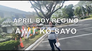 0946 Awit Ko Sayo -  April Boy Regino (Karaoke)