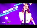 Nora - 'Unwritten' | The Blind Auditions | The Voice van Vlaanderen | VTM