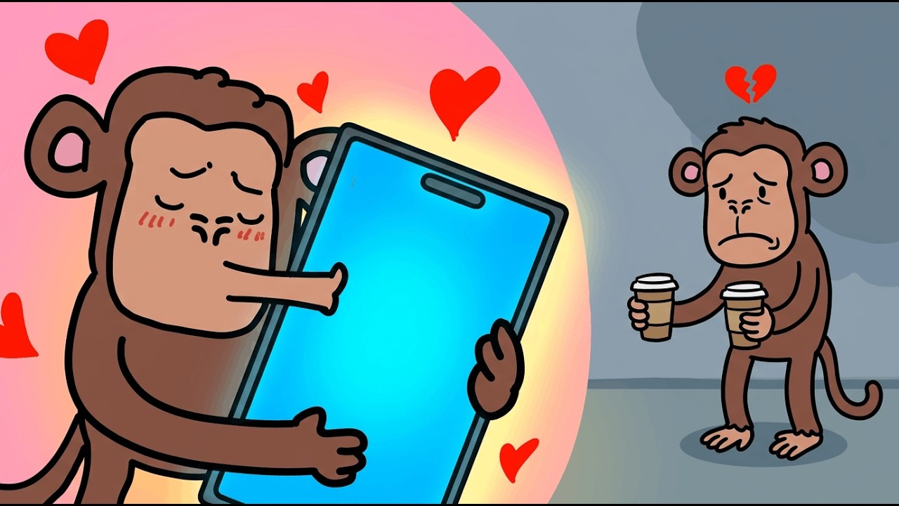 Why Monkey Bonds With His Phone More Than People