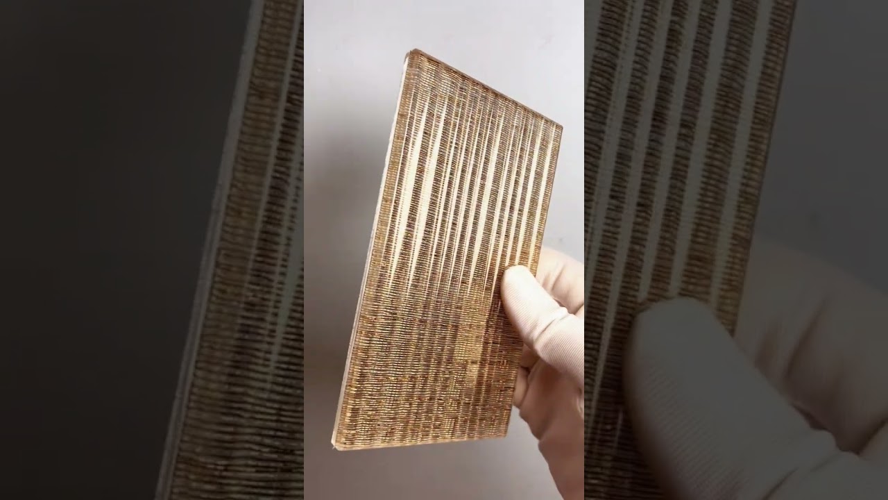 Kính ghép lụa – mẫu mới