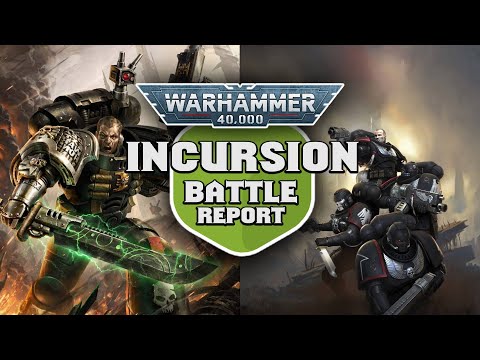 Deathwatch vs Raven Guard Warhammer 40k Incursion Battle Report Ep 21