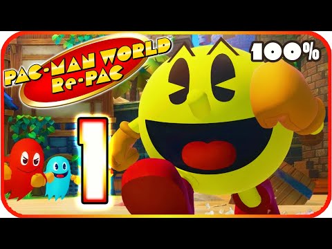 Pac-Man World: Re-PAC Walkthrough Part 1 (PS4, PS5) 100% Pirate Episode