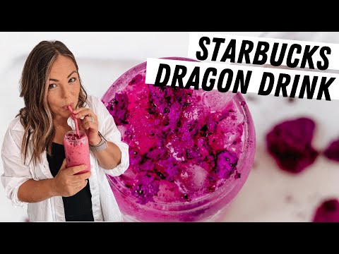 Starbucks Dragon Drink (REAL Mango, Pitaya Powder)