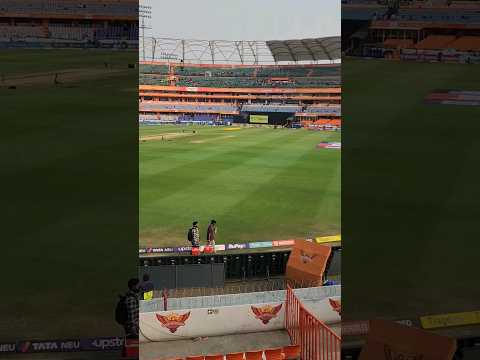 Tata IPL 2023 || Rajiv Gandhi Cricket stadium Hyderabad sunriser Hyderabad #Sunriserhyderabad