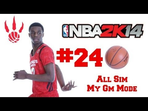 NBA2K14 All-Sim My Gm Mode - Toronto Raptors #24 (PS4)