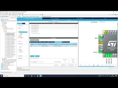 Set up multiple ADCs on STM32 microcontrollers using DMA