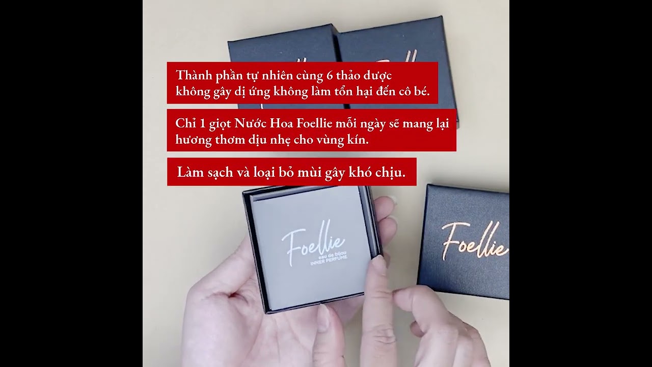 Perfume Foellie (5ml)  Hàn Quốc - Đen