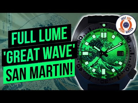 LUMETASTIC! Full Lume 'Great Wave' San Martin!
