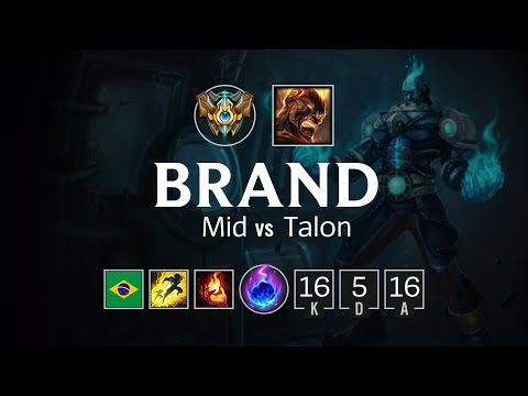 Brand Mid vs Talon - BR Challenger Patch 8.3
