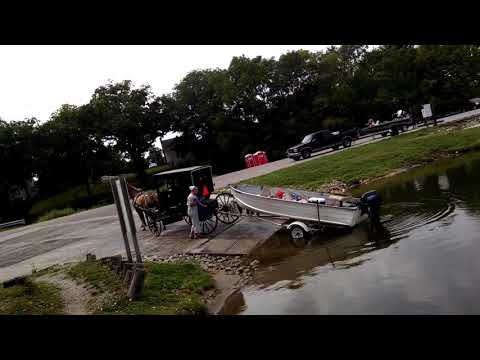 Amazing Amish boat launch