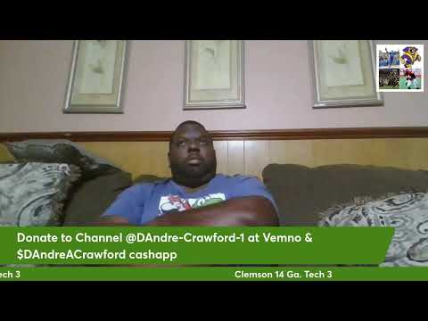 Fantasy football and Clemson vs Ga. Tech