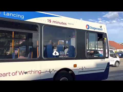 STAGECOACH BUS ROUTE PULSE DEPARTING COKEHAM ROAD SOMPTING