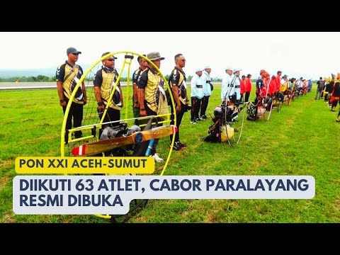 Cover Pelaksanaan Cabang Olahraga Paramotor PON XXI di Aceh Utara