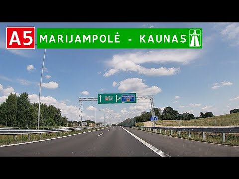 Lithuania: A5 Marijampolė - Kaunas (Via Baltica)