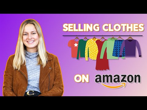 YouTube video about: How to sell clothes on amazon?