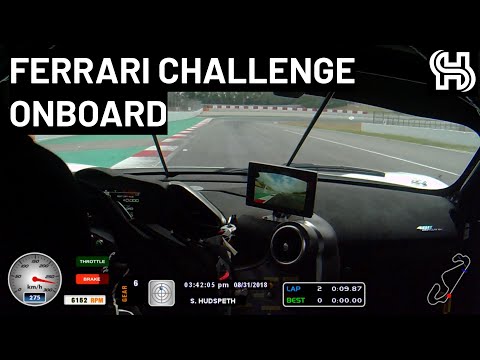 Lap Record Pre-Evo Ferrari 488 Challenge Barcelona - Onboard 2018