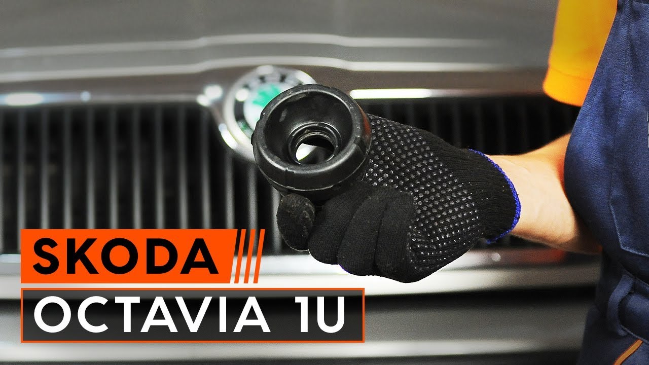 Kuidas vahetada Skoda Octavia 1U esi-amordi tugilaager – õpetus