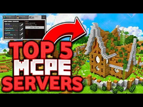 FryBry's Mind-Blowing Top 5 MCPE Survival Servers! 😱