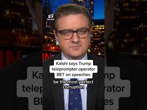 Kalshi says Trump teleprompter operator BET on speeches