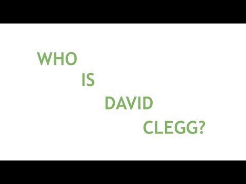 Who is David Clegg?