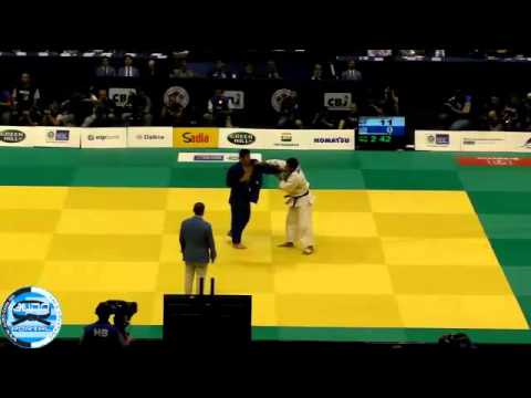 World Judo Championships Rio 2013 Semifinal -100kg MAMMADOV Elkhan (AZE) - KURBANOV Soyib (UZB)