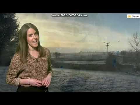 Alex Osbourne BBC ONE Points West weather January 9th 2022 in HD! - 60 FPS