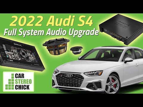 2022 Audi S4 Stereo Upgrade - Morel Carbon Elate - Helix V Eight DSP + C One amps & TWO JL 12W6’s