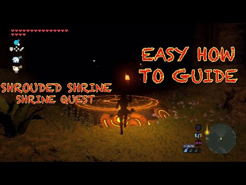 Shrouded Shrine Shrine Quest | Thyphlo Ruins | Ketoh Wawai Shrine | Zelda Breath of the Wild