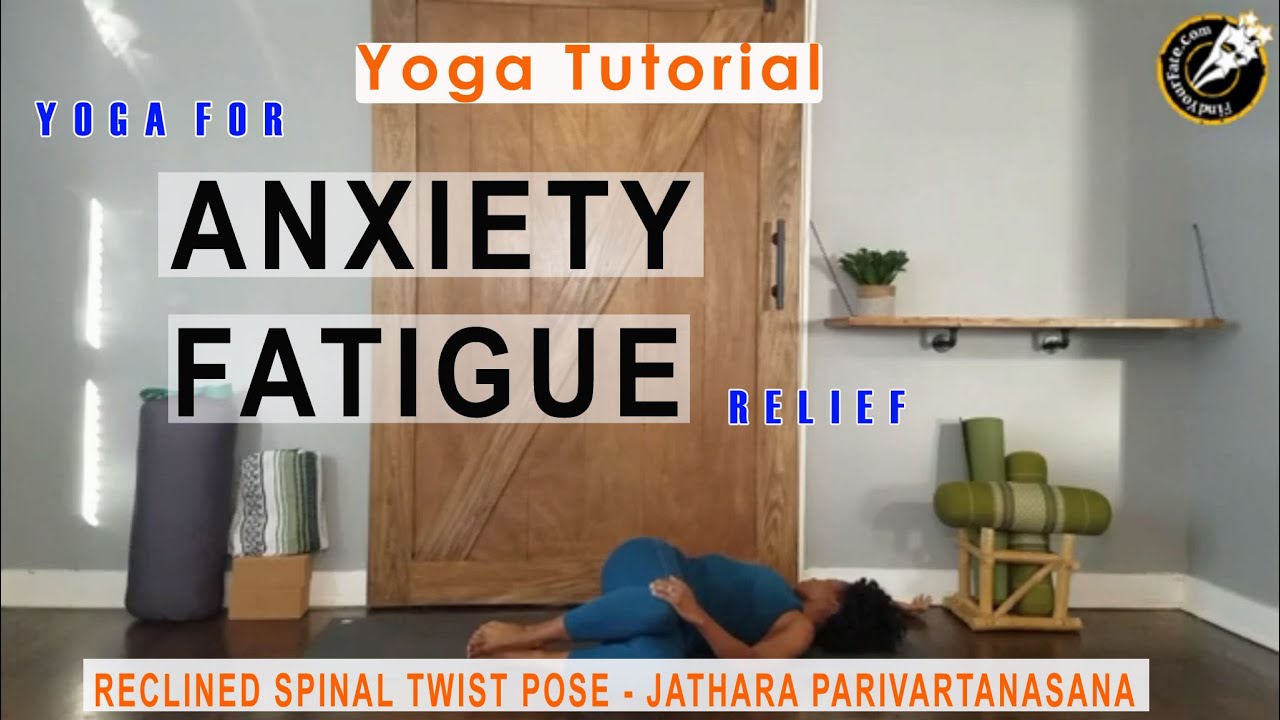 Reclined Spinal Twist Pose - Jathara Parivartanasana - YOGA Tutorial - Video-42 - YouTube