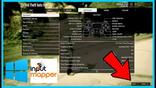 How to play GTA 5 on pc with PS4 controller / PS4 icons for GTA 5 Inputmapper 1.7
