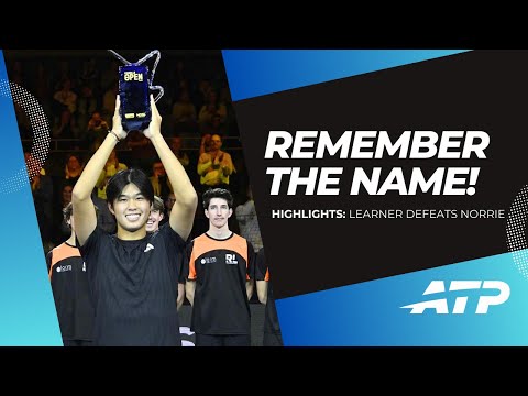 Before the Challenger Finals: Learner Tien’s First ATP Title Over Norrie 🔥 (Moselle Open 2025)