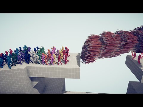 3x EVERY GOD vs 100x IMPOSTORS - Totally Accurate Battle Simulator TABS