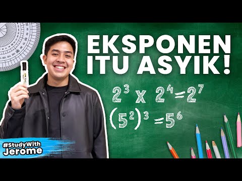 EKSPONEN ITU ASYIK! Bahas Eksponen Kelas 10 | Study With Jerome Polin