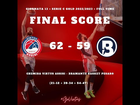 CHEMIBA VIRTUS BASKET ASSISI - BRAMANTE PESARO