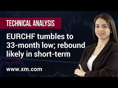 Technical Analysis: 21/01/2020 - EURCHF tumbles to 33-month low; rebound likely in short-term