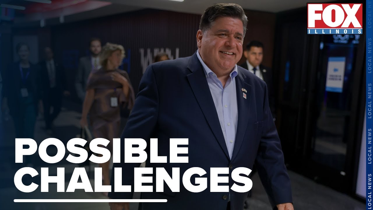 Governor JB Pritzker Talks About the Possible Challenges if President Biden Stayed on the Ballot