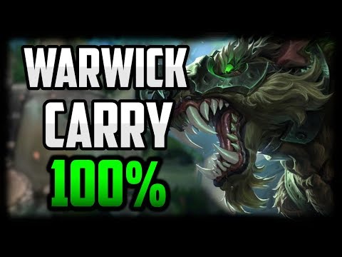 Warwick Jungle HYPER CARRY Guide - Warwick Commentary Guide Season 10 - League of Legends